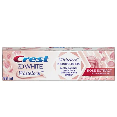 CREST 3D WHITE WHITELOCK ROSE EXTRACT TOOTHPASTE 88ML (8520)
