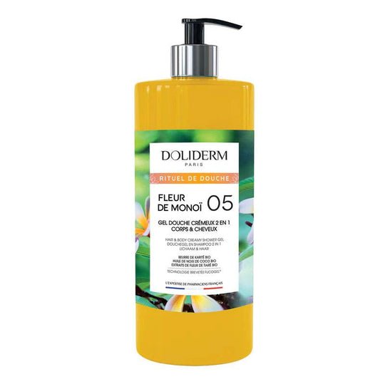 DOLIDERM GEL DOUCHE 05 FLEUR DE MONOI 1L