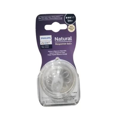 AVENT 2 TETINES NATURAL REPONSE 1M+ SCY963/02