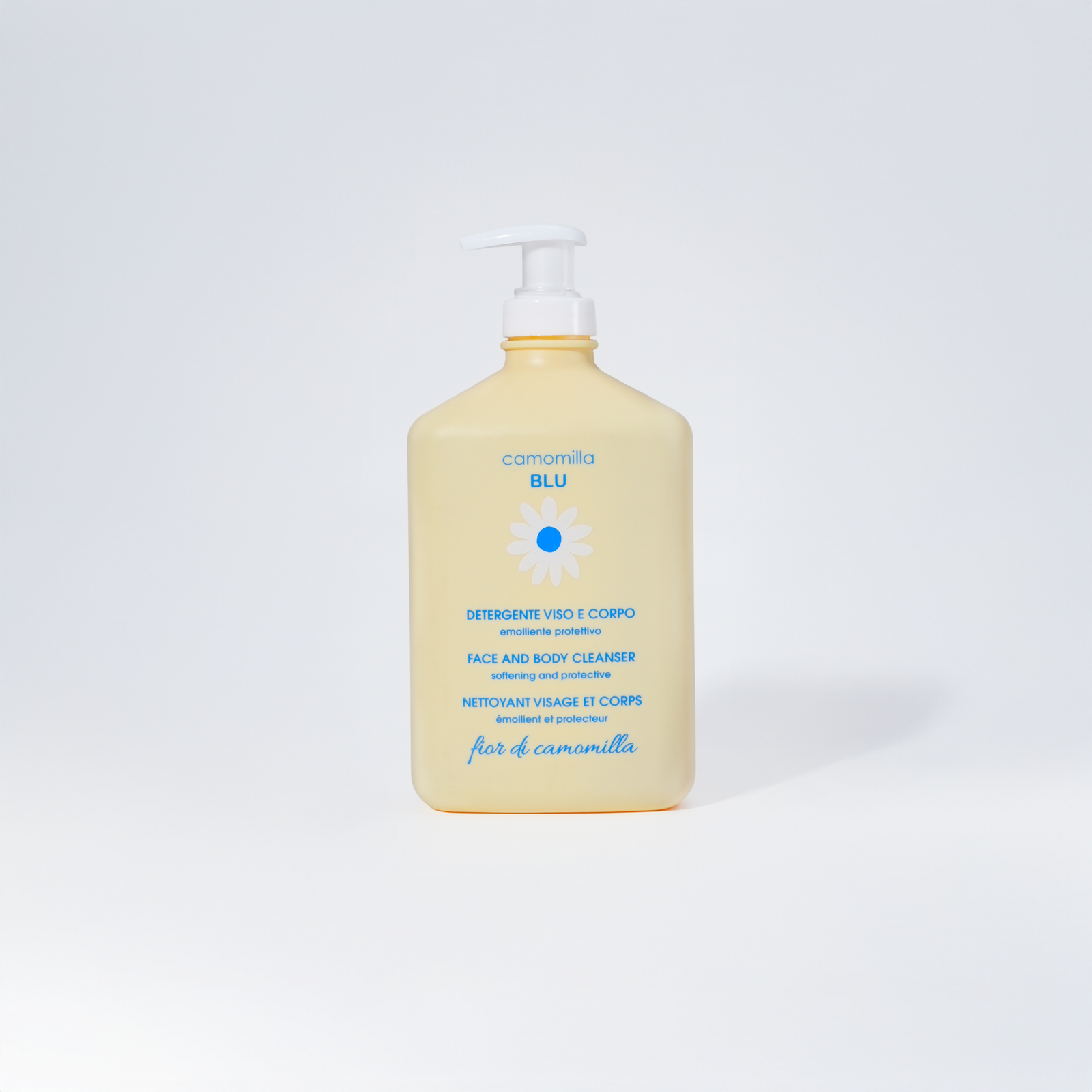 CAMOMILLA BLU FLEUR DE CAMOMILLE GEL NETTOYANT VISAGE ET CORPS 500ML