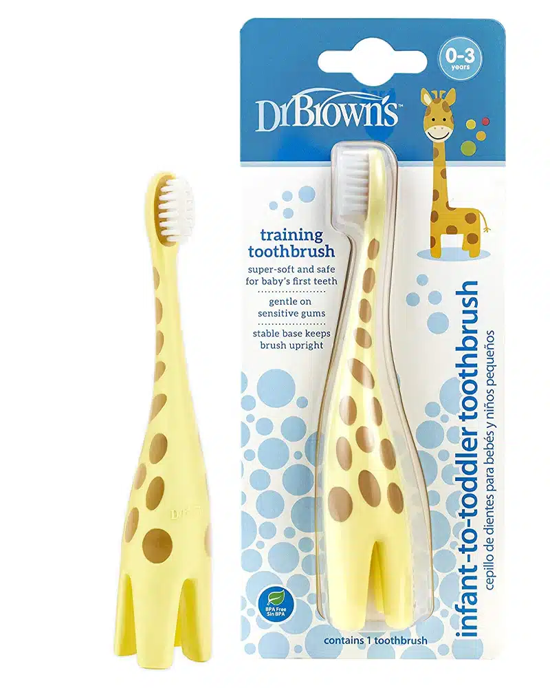DR BROWNS BROSSE A DENT INFANT-TO-TOLDDLER TOOTHBRUSH HG013
