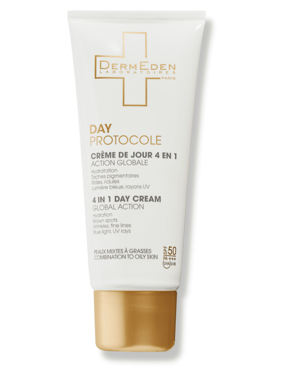 DERMEDEN DAY PROTOCOLE CREME DE JOUR 4 EN 1 PMG 50ML