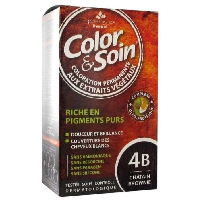 3 CHENES COLOR & SOIN 4B CHATAIN BROWNIE
