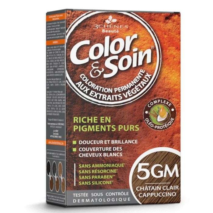 3 CHENES COLOR & SOIN 5GM CHATAIN CLAIR CAPPUCCINO
