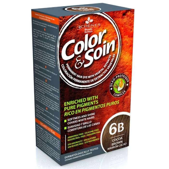 3 CHENES COLOR & SOIN 6B MARRON CACAO