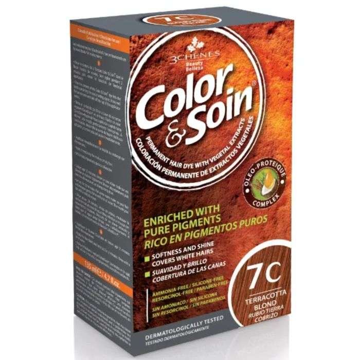 3 CHENES COLOR & SOIN 7C BLOND TERRE CUIVRE