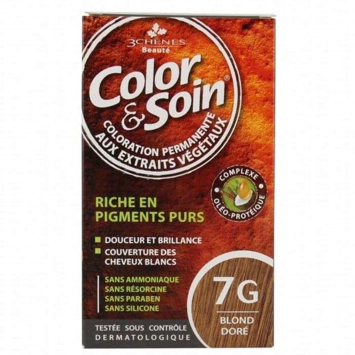 3 CHENES COLOR & SOIN 7G BLOND DORE