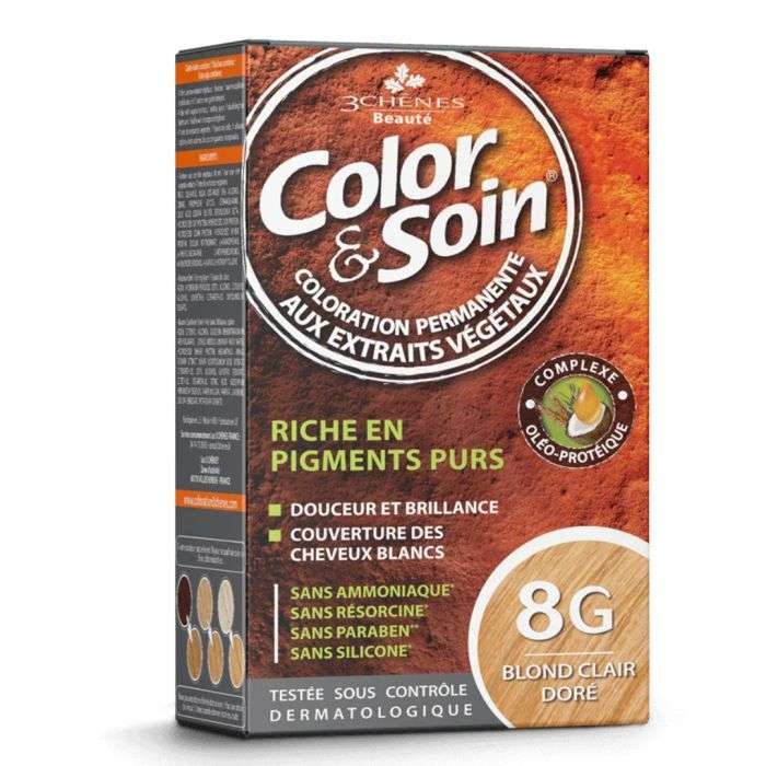 3 CHENES COLOR & SOIN 8G BLOND CLAIR DORE