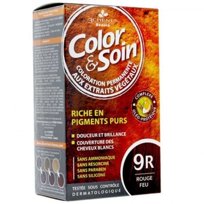 3 CHENES COLOR & SOIN 9R ROUGE FEU