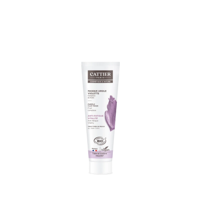 CATTIER MASQUE ARGILE VIOLETTE BIO 100ML