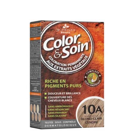 3 CHENES COLOR & SOIN 10A BLOND CLAIR CENDRE