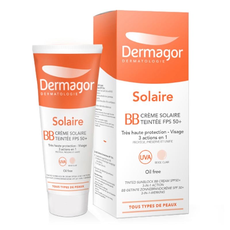 DERMAGOR SOLAIRE BB CREME TEINTEE SPF50+ 40ML