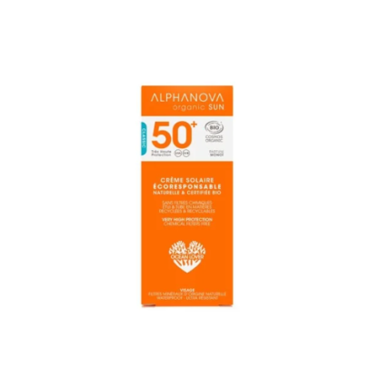 ALPHANOVA SUN CREME SOLAIRE SPF50+ MONOI BIO 50G