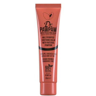 DR PAWPAW TINTED PEACH PINK BALM 25ML