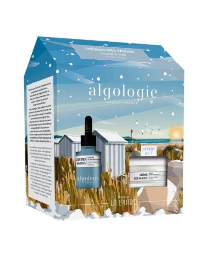 ALGOLOGIE COFFRET TRESORS DES VAGUES NEW (ELIXIR DES VAGUES 30ML + CREME...