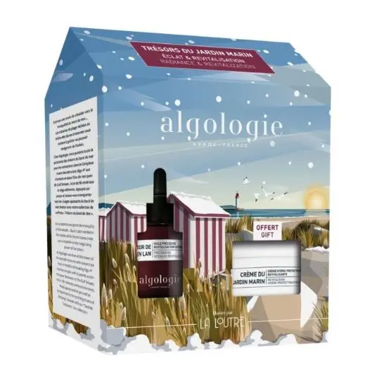 ALGOLOGIE COFFRET TRESORS DU JARDIN MARIN (ELIXIR HUILE 30ML + CREME DU...