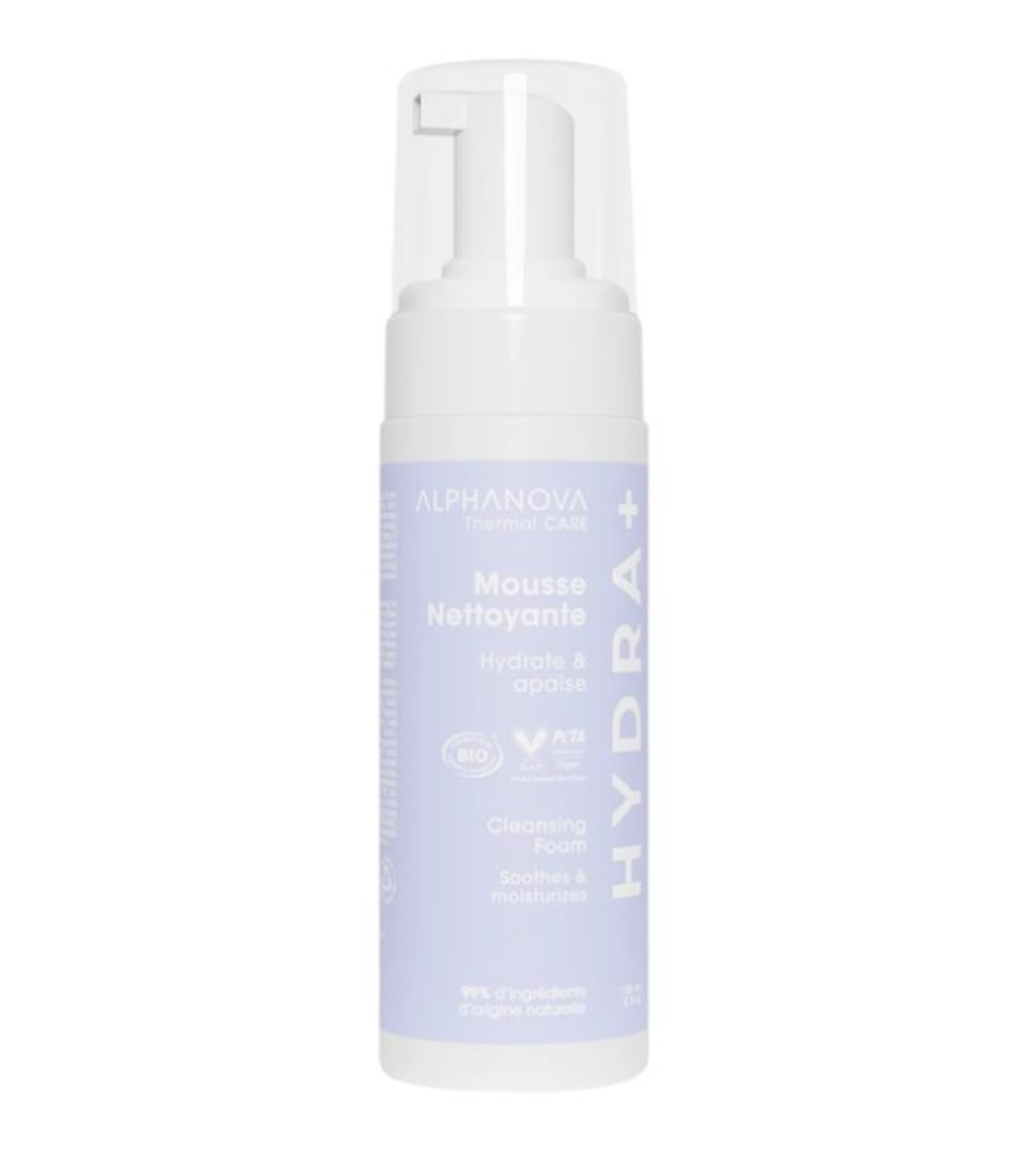 ALPHANOVA MOUSSE NETTOYANTE APAISANTE HYDRA+ 150ML
