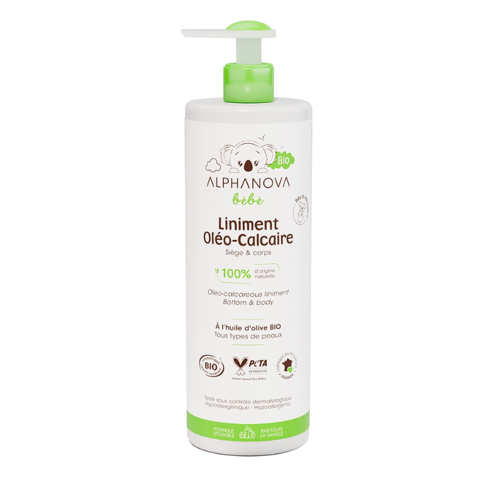 ALPHANOVA BEBE LINIMENT OLEO CALCAIRE BIO 400ML
