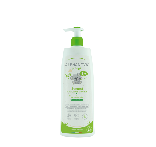 ALPHANOVA BEBE LINIMENT BIO A L’HUILE D’OLIVE 500ML