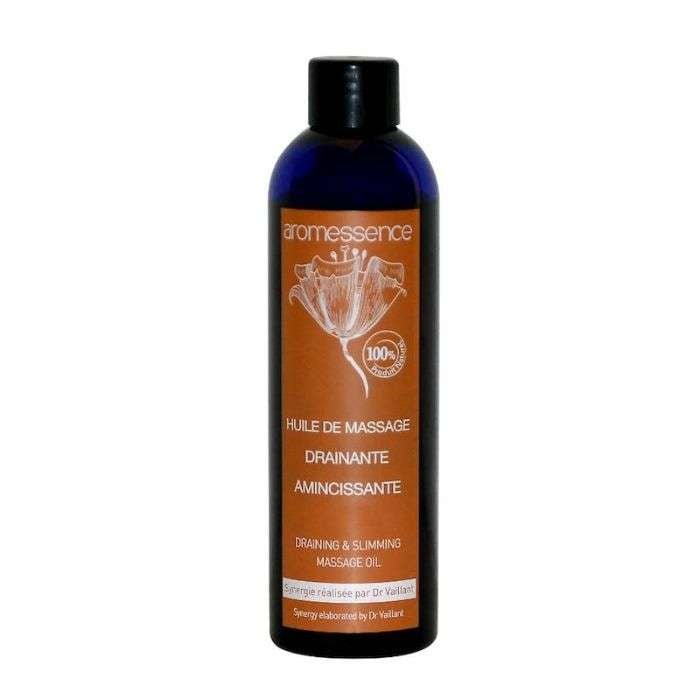 AROMESSENCE HUILE DE MASSAGE DRAINANTE AMINCISSANTE 250ML NEW