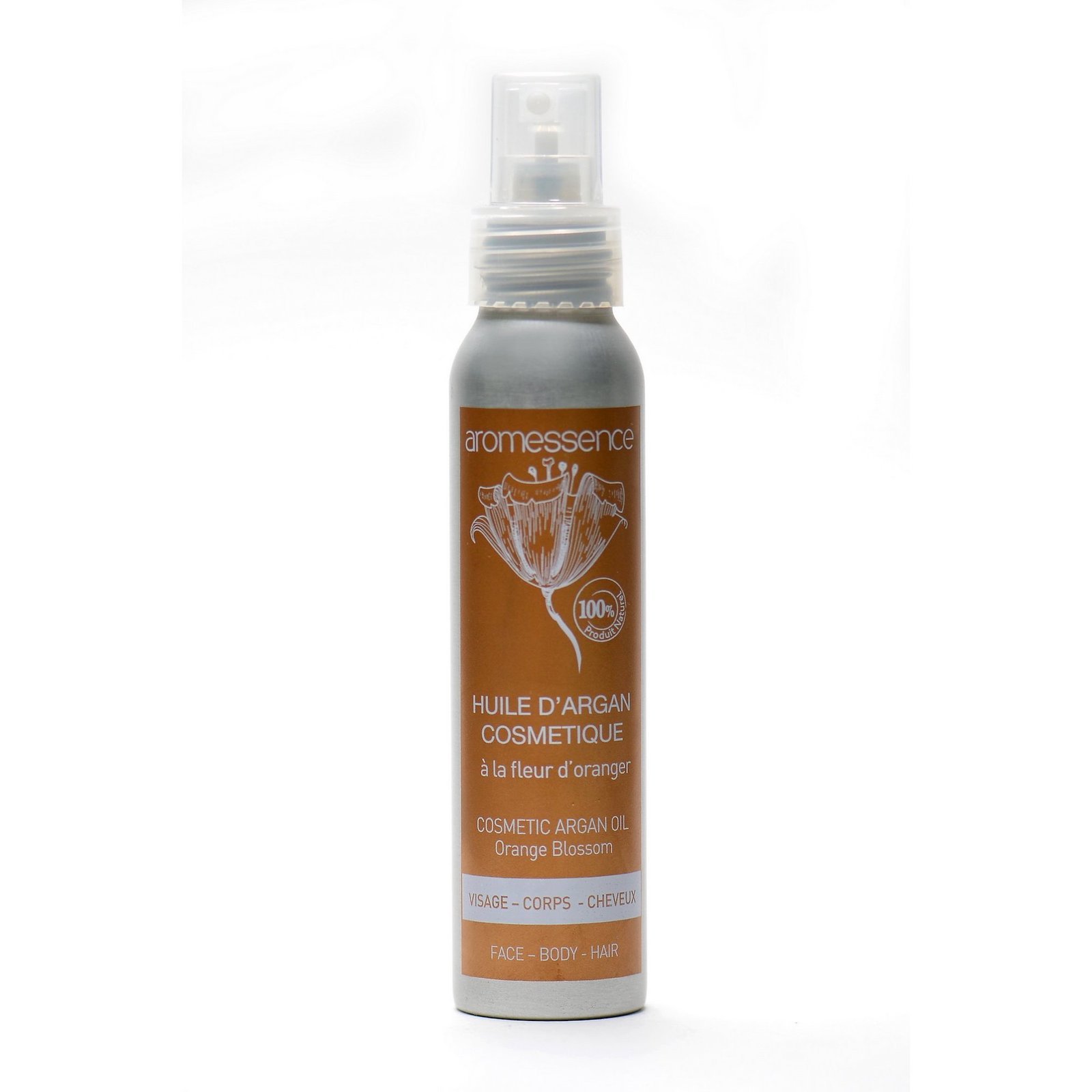 AROMESSENCE HUILE D’ARGAN COSMETIQUE FLEUR D’ORANGER 100ML