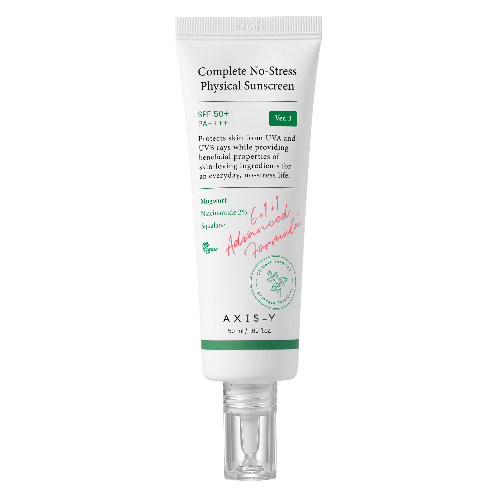 AXIS-Y COMPLETE NO-STRESS PHYSICAL SUNSCREEN V.3 50ML