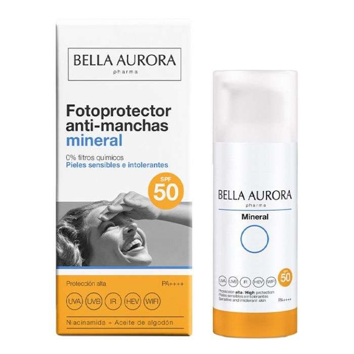BELLA AURORA ECRAN SOLAIRE MINERAL SPF50 50ML