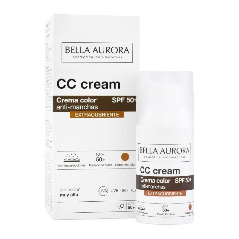 BELLA AURORA CC CREME ANTI TACHES SPF50+ EXTRA COUVRANTE 30ML