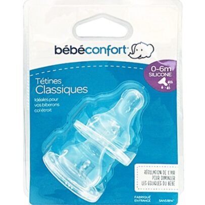 BEBE CONFORT 2 TETINES STANDARD 0-6M 3VITESSES REF3102201300