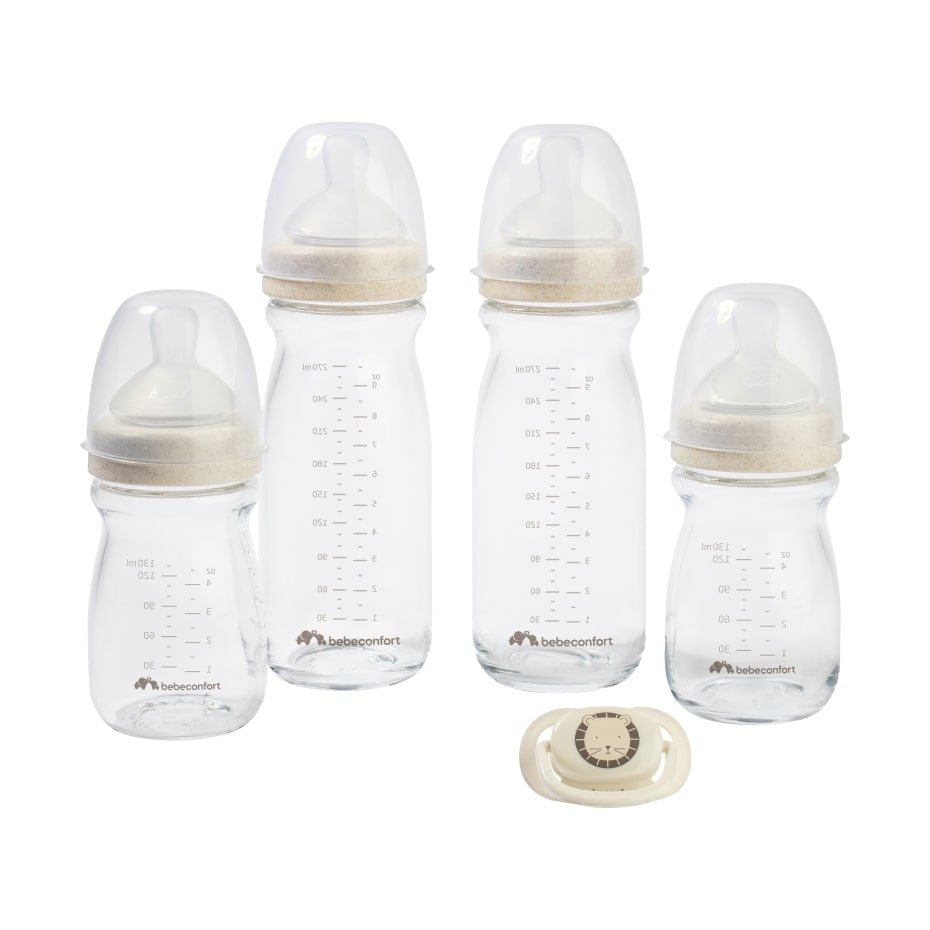 BEBE CONFORT BIBERON CLASSIQUE VERT JUNGLE VIBES 360ML 6M+ REF 3102201520