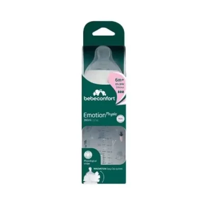 BEBE CONFORT BIB PP EMOTION PHYSIO URBAN GARDEN BLEU 6M+ 360ML REF...