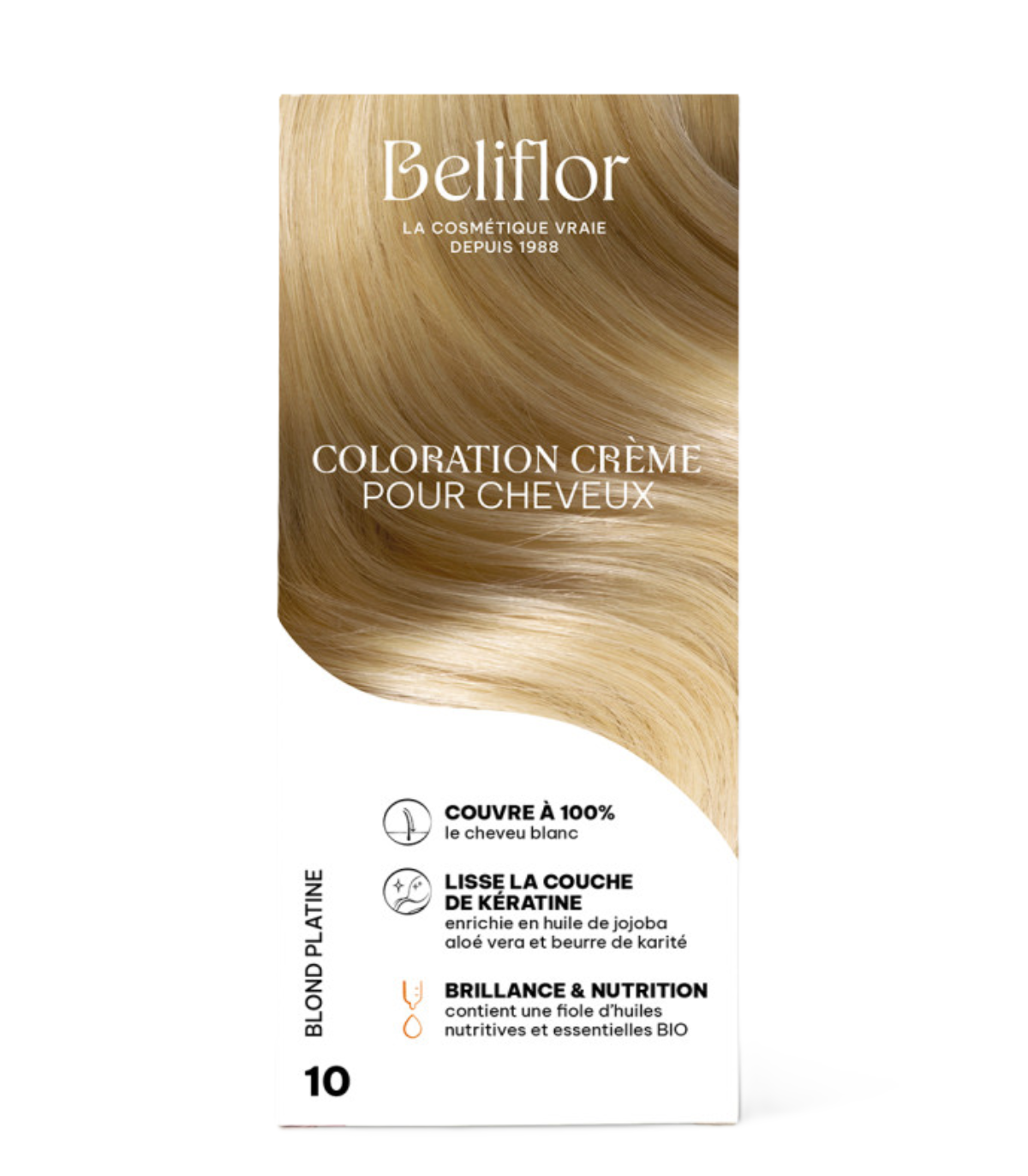 BELIFLOR COLORATION 10 BLOND PLATINE