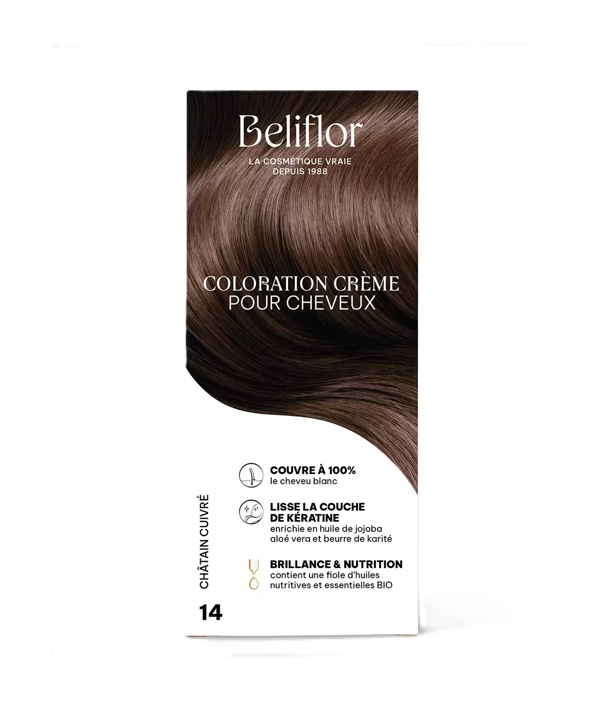 BELIFLOR COLORATION 14 CHATAIN CUIVRE
