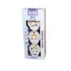 BIBS COLOUR 3 SUCETTES TRY IT PACK IVORY TAILLE 1 REF 81340