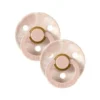 BIBS COLOUR 2 SUCETTES BLUSH IVORY/BLUSH IVORY TAILLE 1 REF 115286