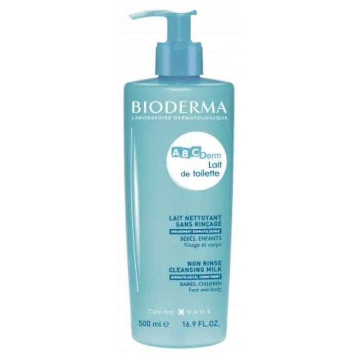 BIODERMA ABCDERM LAIT DE TOILETTE SS RINCAGE 500ML