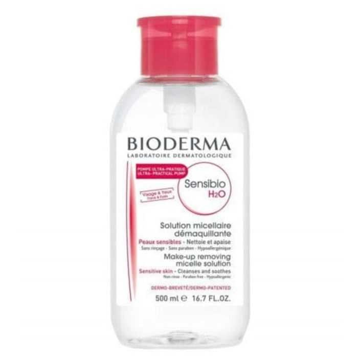 BIODERMA SENSIBIO H2O POMPE 500 ML