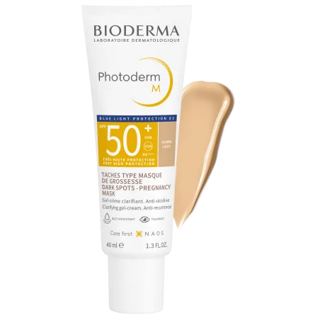 BIODERMA PHOTODERM M TEINTEE CLAIRE SPF50+ 40ML