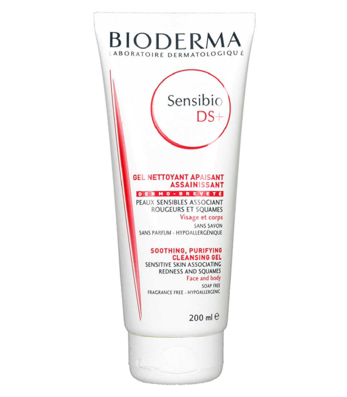 BIODERMA SENSIBIO DS+ GEL NETTOYANT 200ML NEW