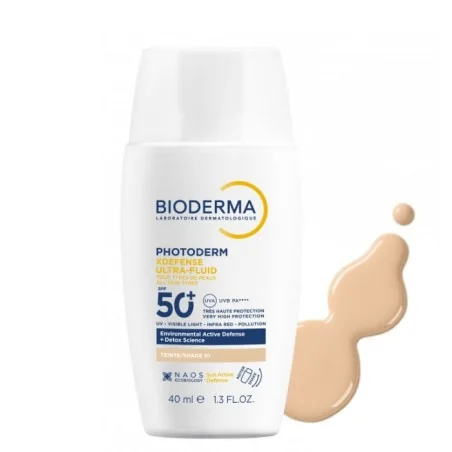 BIODERMA PHOTODERM XDEFENSE ULTRA FLUID SPF 50+ TEINTE 02 40ML