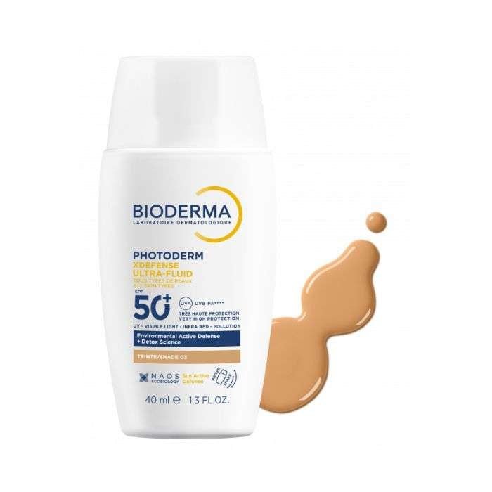 BIODERMA PHOTODERM XDEFENSE ULTRA FLUID SPF 50+ TEINTE 03 40ML