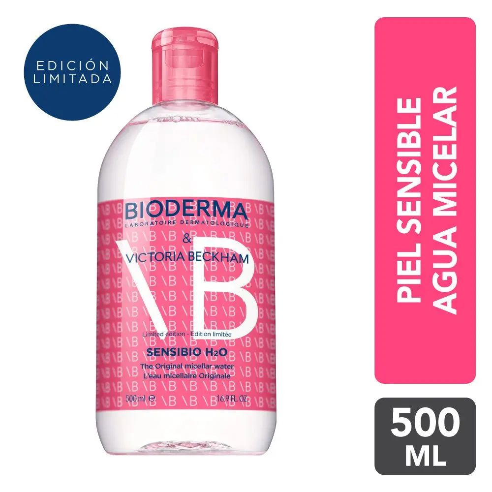 BIODERMA & VICTORIA BECKHAM SENSIBIO H2O 500ML EDITION LIMITEE