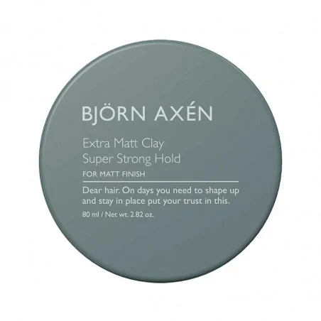 BJORN AXEN EXTRA MATT CLAY SUPER STRONG HOLD 80ML