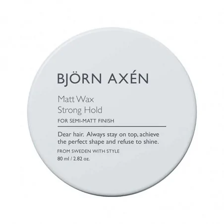 BJORN AXEN MATT WAX STRONG HOLD 80ML
