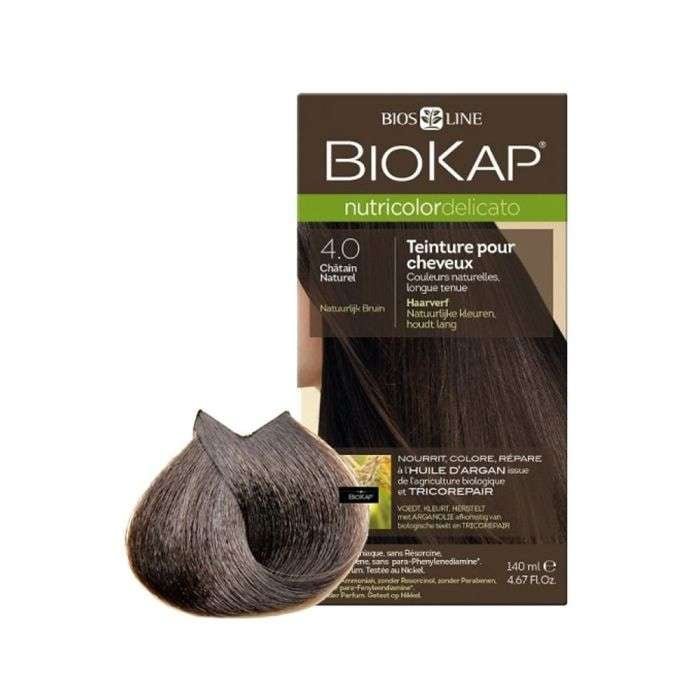 BIOKAP NUTRICOLOR DELICATO 4.0 CHATAIN NATUREL