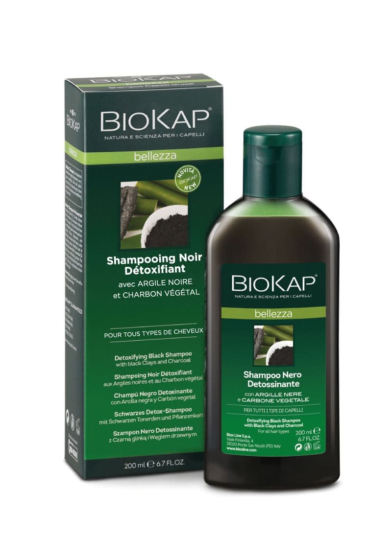 BIOKAP SHAMPOOING NOIR DETOXIFIANT 200ML