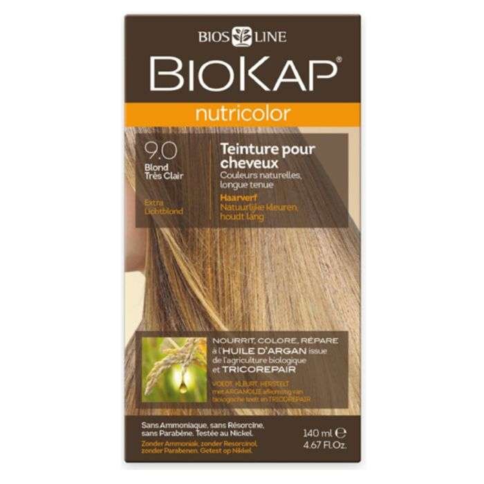 BIOKAP NUTRICOLOR 9.0 BLOND TRES CLAIR