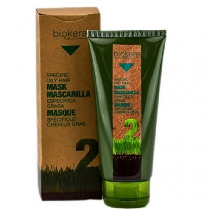 BIOKERA NATURE MASQUE ANTI CHEVEUX GRAS 200ML