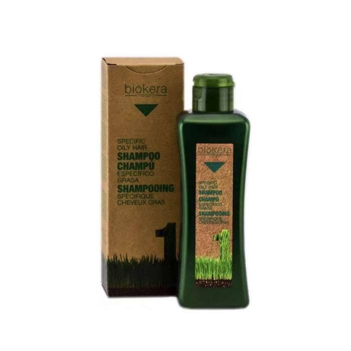 BIOKERA NATURE SHAMPOOING CHEVEUX GRAS 1000ML