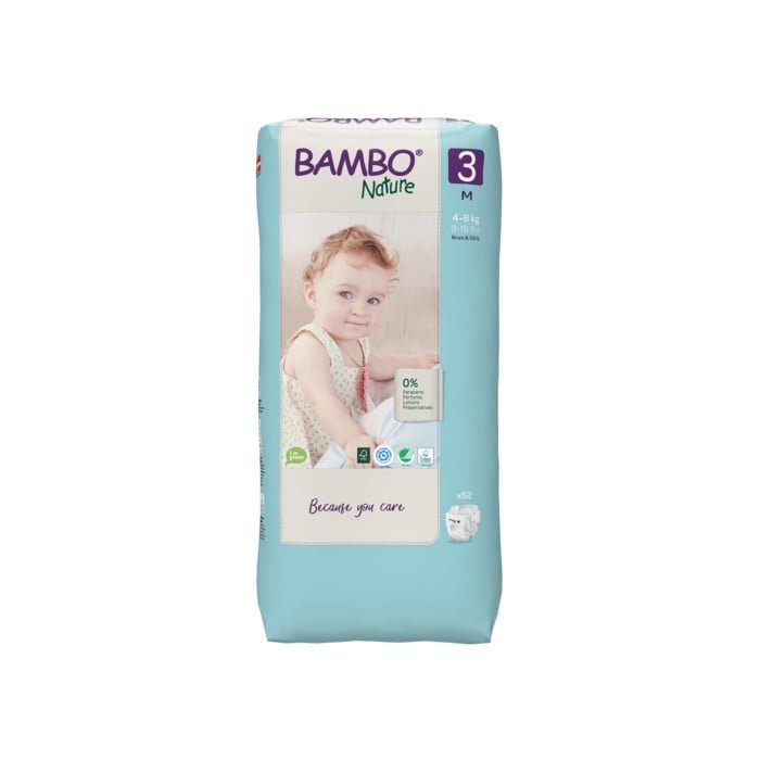 BAMBO NATURE COUCHE M T3 4-8 KG 52U
